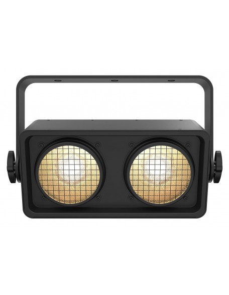 (2) Chauvet Shocker Dual Zone DMX COB LED Blinder Stage Lights+LED Fogger+Fluid