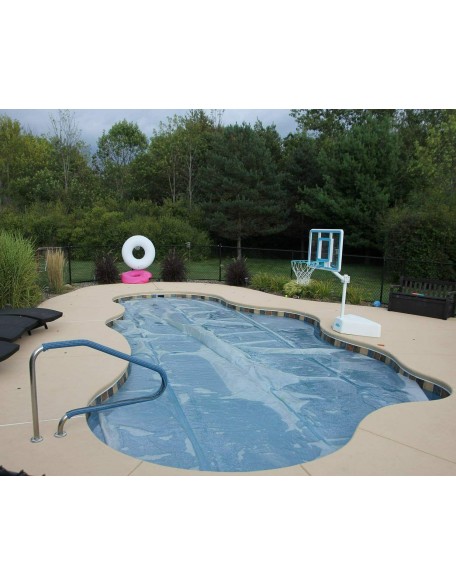Sun2Solar 1600 Series Clear Oval Swimming Pool Solar Covers - (Choose Size)