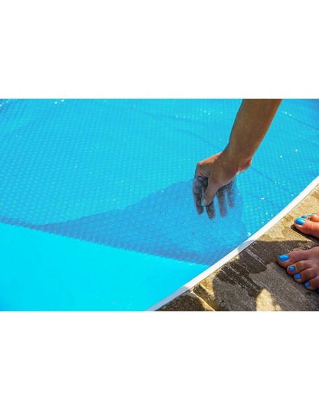 Sun2Solar 1600 Series Clear Oval Swimming Pool Solar Covers - (Choose Size)