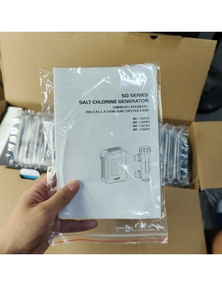 SALT CHLORINE GENERATOR CELL PART # EC # SQ 50 * NEW *