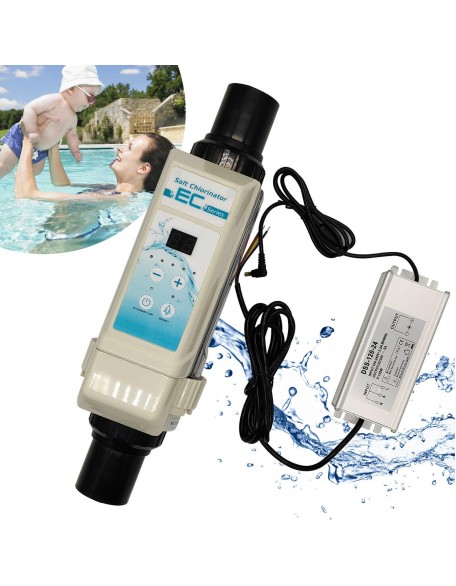 Salt Chlorine Generator Pool Water Salt Chlorinator System Swimming Pool 110V US