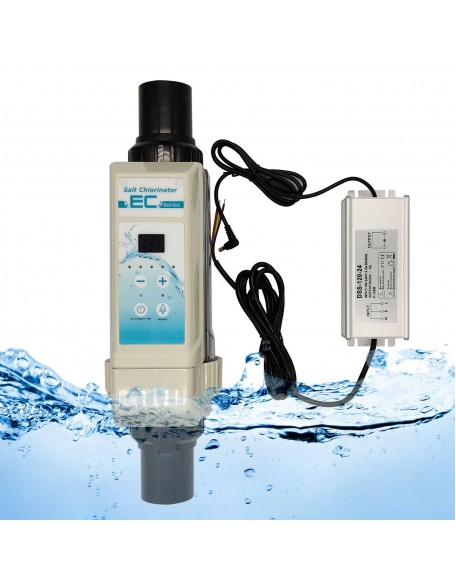 Salt Chlorine Generator Pool Water Salt Chlorinator System Swimming Pool 110V US