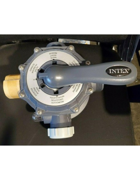 Brand New Intex 11378 6-Way Valve for 12in Sand Filter Pump & Combo