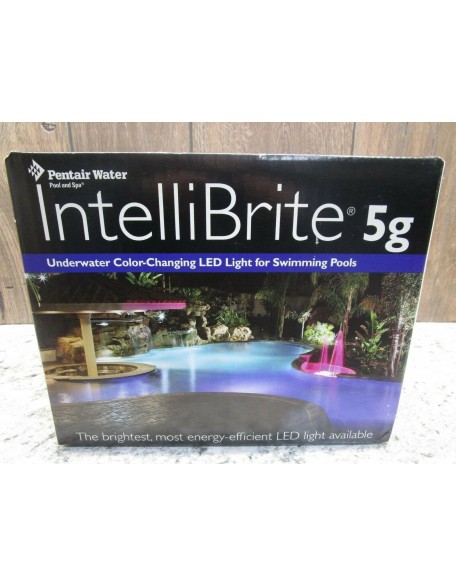 Pentair IntelliBrite 5g Underwater Color-Changing LED Light for Swimming Pools