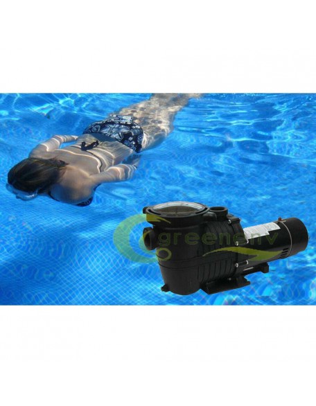 1.5HP 230V 2-Speed High-Flo INGROUND Swimming POOL PUMP Strainer Energy Saving