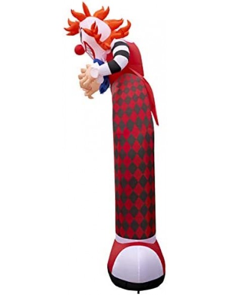 Spirit Halloween 12 Ft Scary Clown Archway Inflatable Decoration